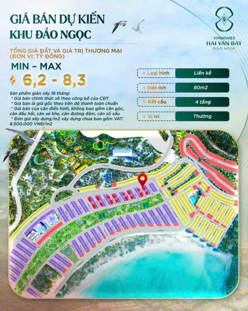 giá bán phân khu đảo ngọc vinhomes hải vân bay giá bán phân khu đảo ngọc vinhomes hải vân bay