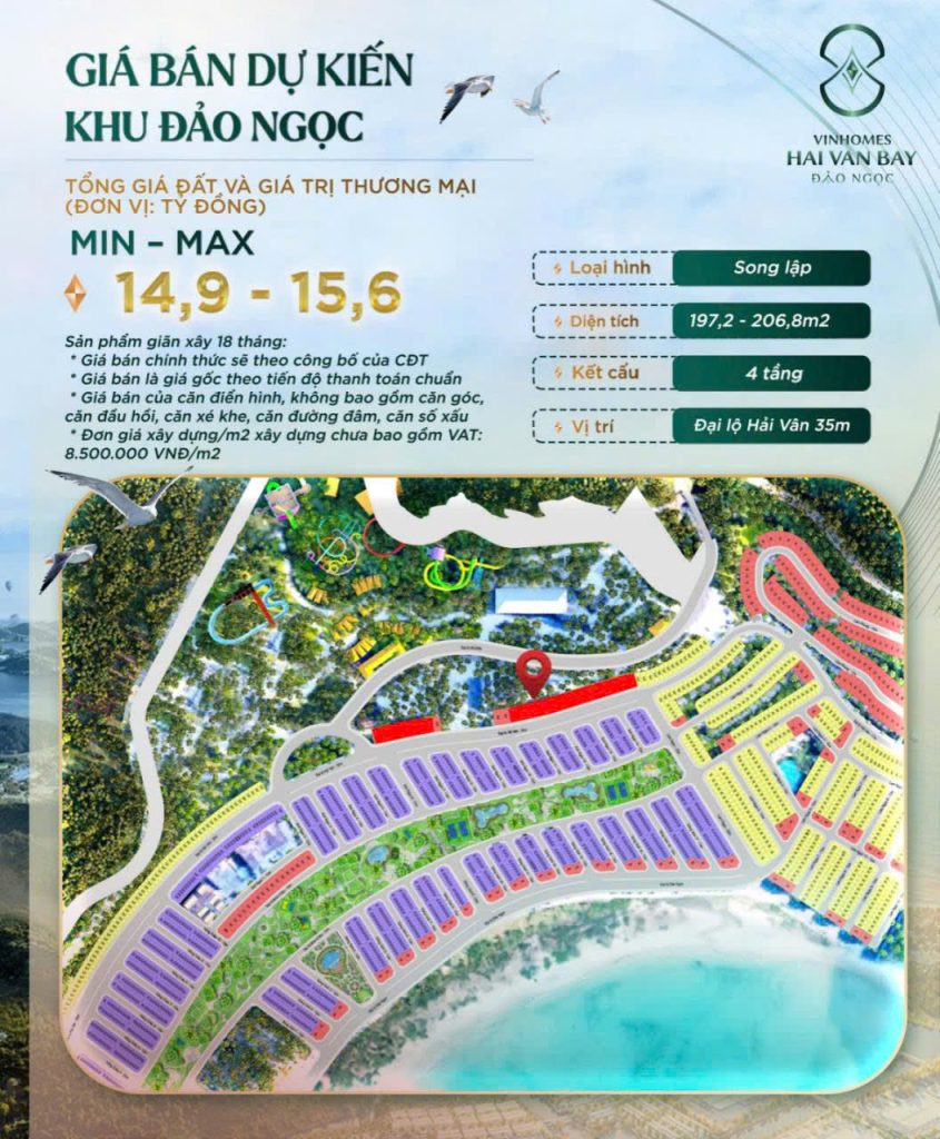 giá bán phân khu đảo ngọc vinhomes hải vân bay giá bán phân khu đảo ngọc vinhomes hải vân bay