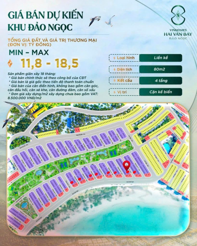 giá bán phân khu đảo ngọc vinhomes hải vân bay giá bán phân khu đảo ngọc vinhomes hải vân bay