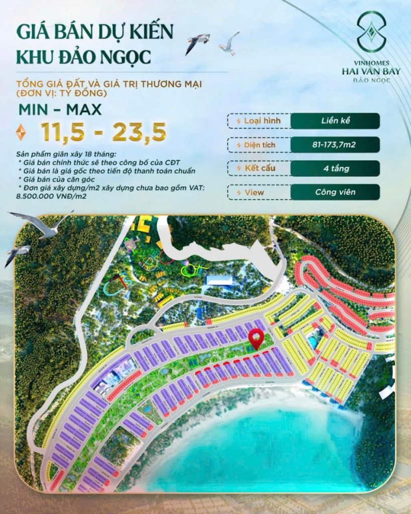 giá bán phân khu đảo ngọc vinhomes hải vân bay giá bán phân khu đảo ngọc vinhomes hải vân bay